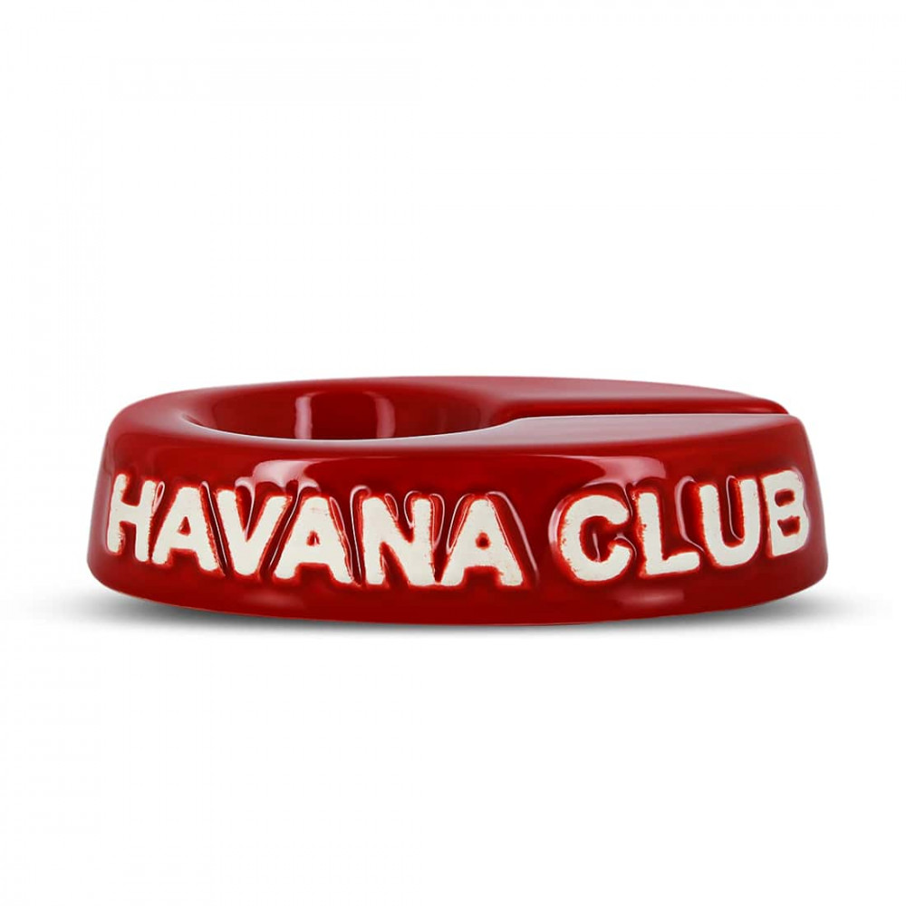 HAVANA CLUB COLLECTION CHICO CIGARILLO ASHTRAY RED ** NEW in BOX ** 