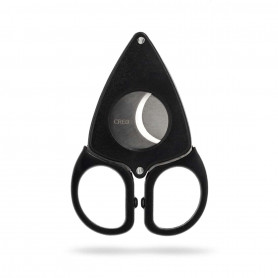 Cigar cutter 2 blades Resin Black