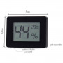 Digital Thermohygrometer Black