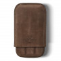 Estuche de 3 cigarros Lucea Brown