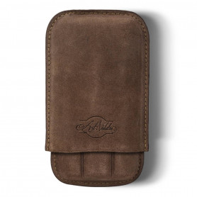 Estuche de 3 cigarros Lucea Brown