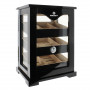 Cigar cabinet Egoist Black lacquered