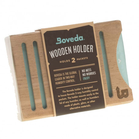 Wooden support Boveda for 2 humidification systems