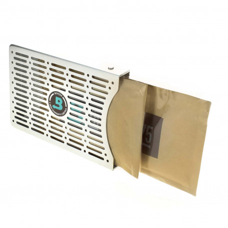 Metal bracket Boveda for 2 humidification systems