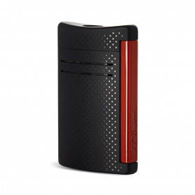 Briquet Maxi Jet Noir Mat et Rouge