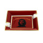 Elie Bleu Cigar ashtray Porcelain Ché Red