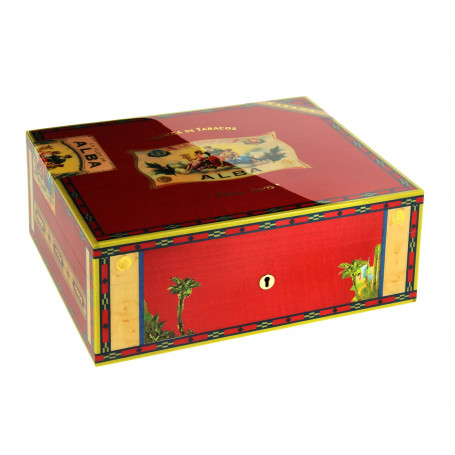 Cigar box Elie Bleu Flor de Alba Red