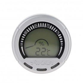 Purotemp round digital hygrometer