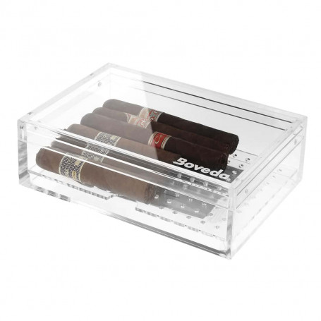 Humidor per sigari Boveda Plexiglass trasparente