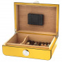 Carolina yellow lacquered humidor