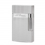 Ligne 2 double-flame silver lighter - 16184