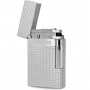 Ligne 2 double-flame silver lighter - 16184