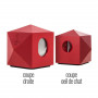 2-blade cigar cutter Colibri Quasar Red