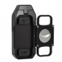 Boss 3-flame flashlight lighter Black