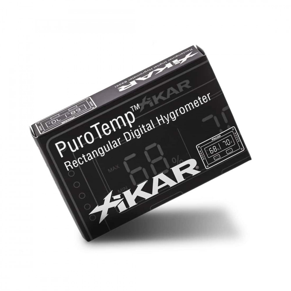 Higrómetro Digital Rectangular Xikar