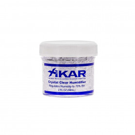 Round Crystal Gel Humidifier Xikar 59 ml Transparent