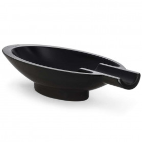 Cigar Coque Bateau Aschenbecher Schwarz