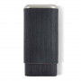 Estuche gris para 3 cigarros
