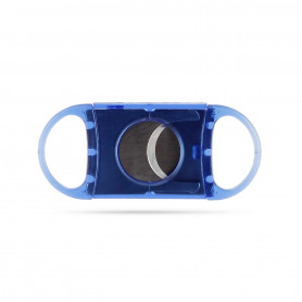 Cigar cutter 2 blades Blue