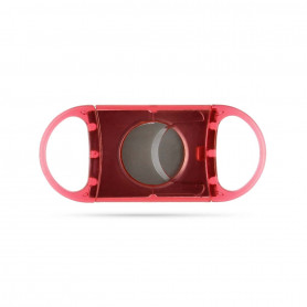 Red 2-blade cigar cutter