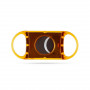 Orange 2-blade cigar cutter