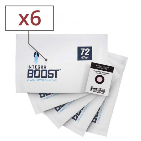 Zigarrenbefeuchter Beutel Integra Boost 72% x6