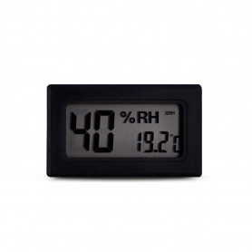 Digital Thermohygrometer Black