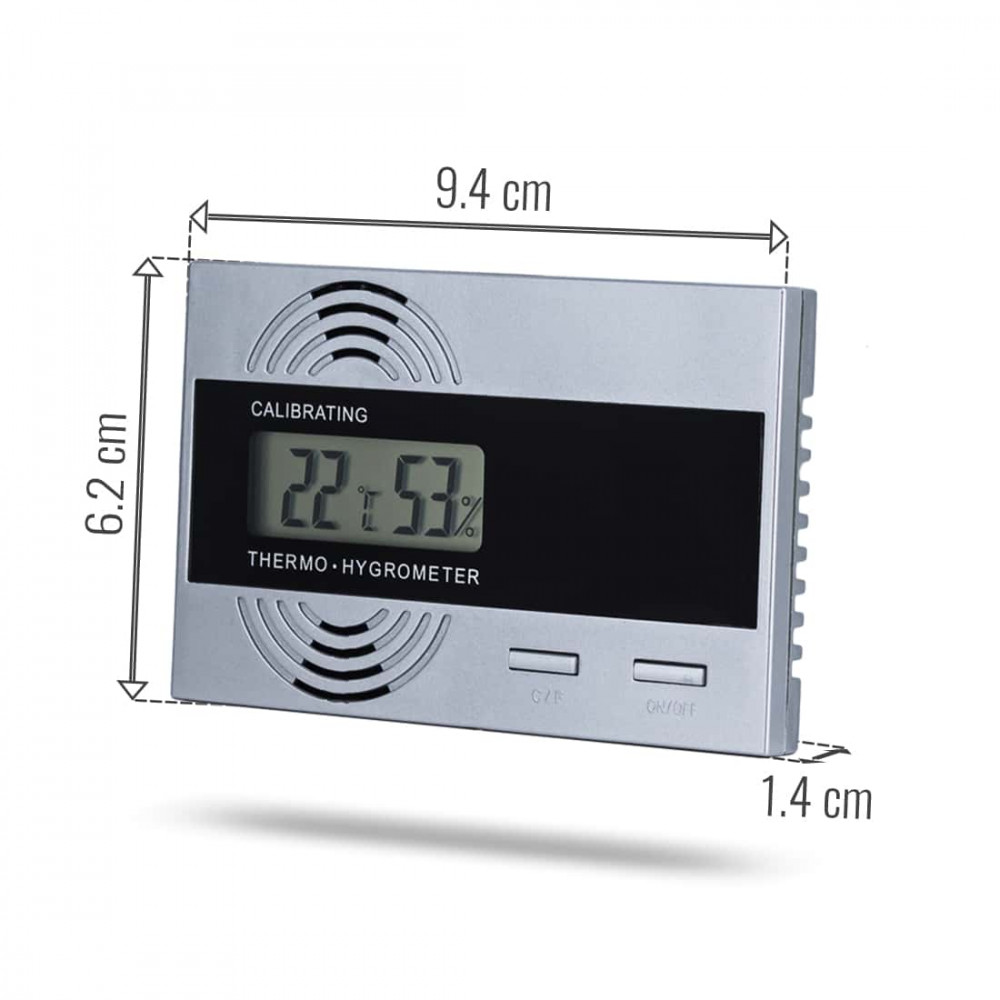Komst ondeugd Rusteloosheid Elektronisches Hygrometer-Thermometer