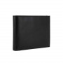 Credo Synchro Leather Wallet and Cigar Cup Black