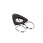 Credo Synchro Leather Wallet and Cigar Cutter Black