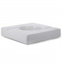 White Ceramic Ashtray L'Amateur de Cigare