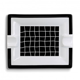 Black and White Cigar Ashtray 4th Dimension