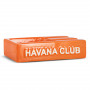 El Segundo Rectangular Cigar Ashtray Havana Club Orange