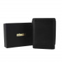 Case Adorini 3-5 Cigars Black Leather Modulable