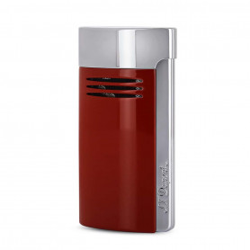 Red and Chrome Lighter MegaJet ST Dupont