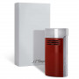 Briquet Rouge et Chrome MegaJet ST Dupont