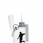 Hooked ST Dupont White Football Lighter