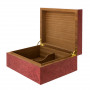 Humidor Rot Loupe Rosenholz