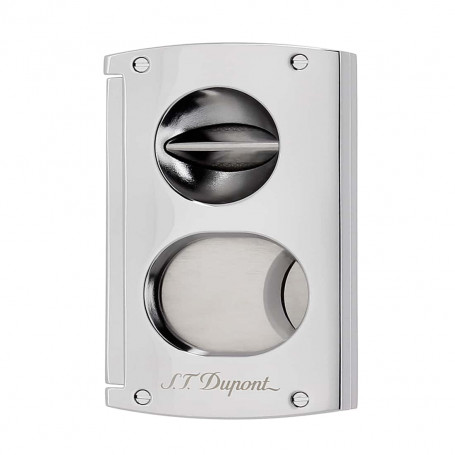 Zigarrenschneider Doppelklinge Chrom ST Dupont