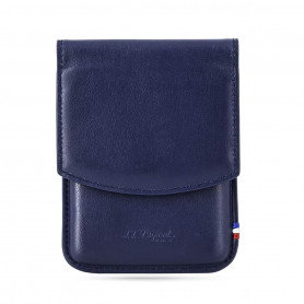 Estuche para puros de piel azul ST Dupont