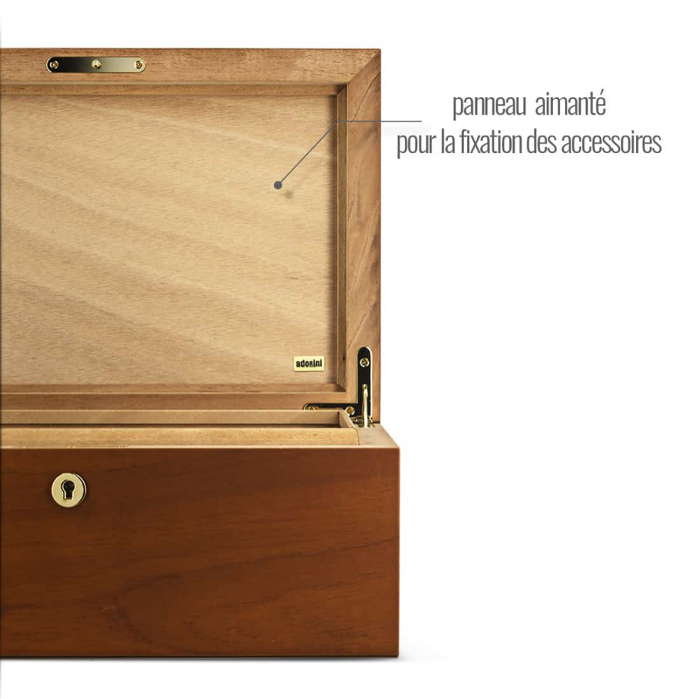 Humidor per sigari Deluxe Grande Cedro Adorini