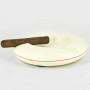 Cigar ashtray Porcelain Beige Zino