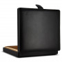 Travel Cigar Case Black Leather Zino