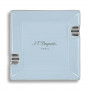 Cigar ashtray Ceramic Chrome Pastel Blue ST Dupont