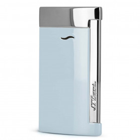 Feuerzeug Chrom Pastel Blue Slim 7 ST Dupont