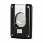 Black lacquered double-blade cigar cutter Elie Bleu