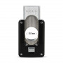 Black lacquered double-blade cigar cutter Elie Bleu