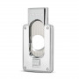 Cigar Cutter Double Blade Brushed Metal Elie Bleu