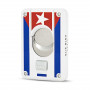 Cuban Flag Double Blade Cigar Cutter Elie Bleu