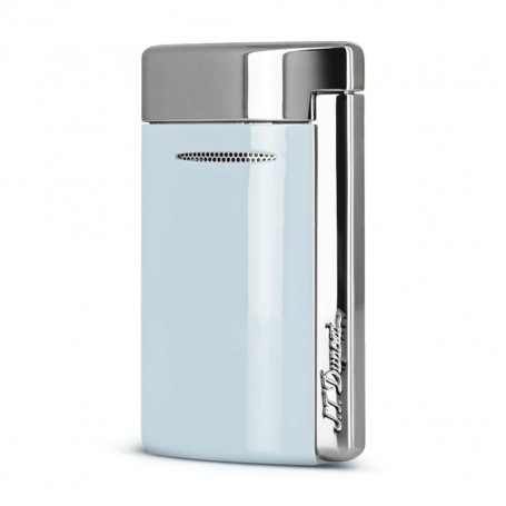 Briquet Baby Blue Chrome New Mini Jet ST Dupont